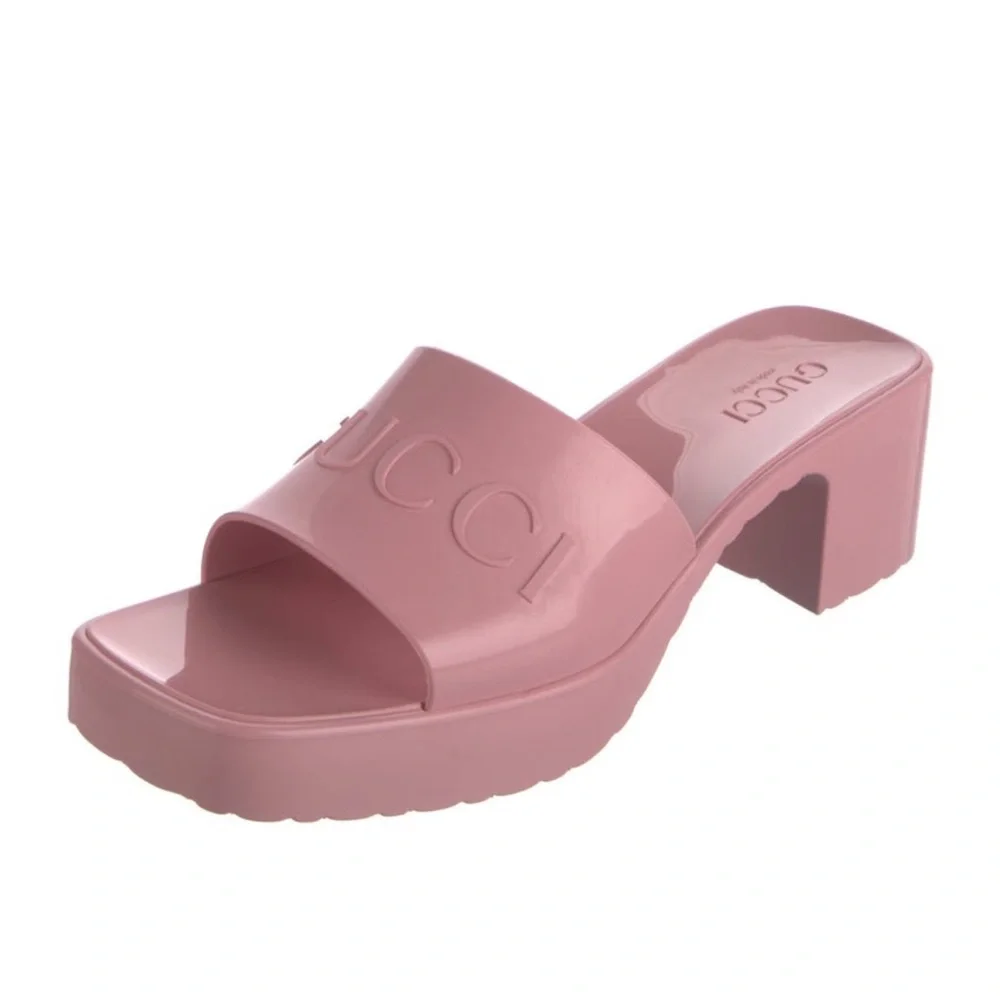 Gucci Rubber Sandals - Picture 3 of 7